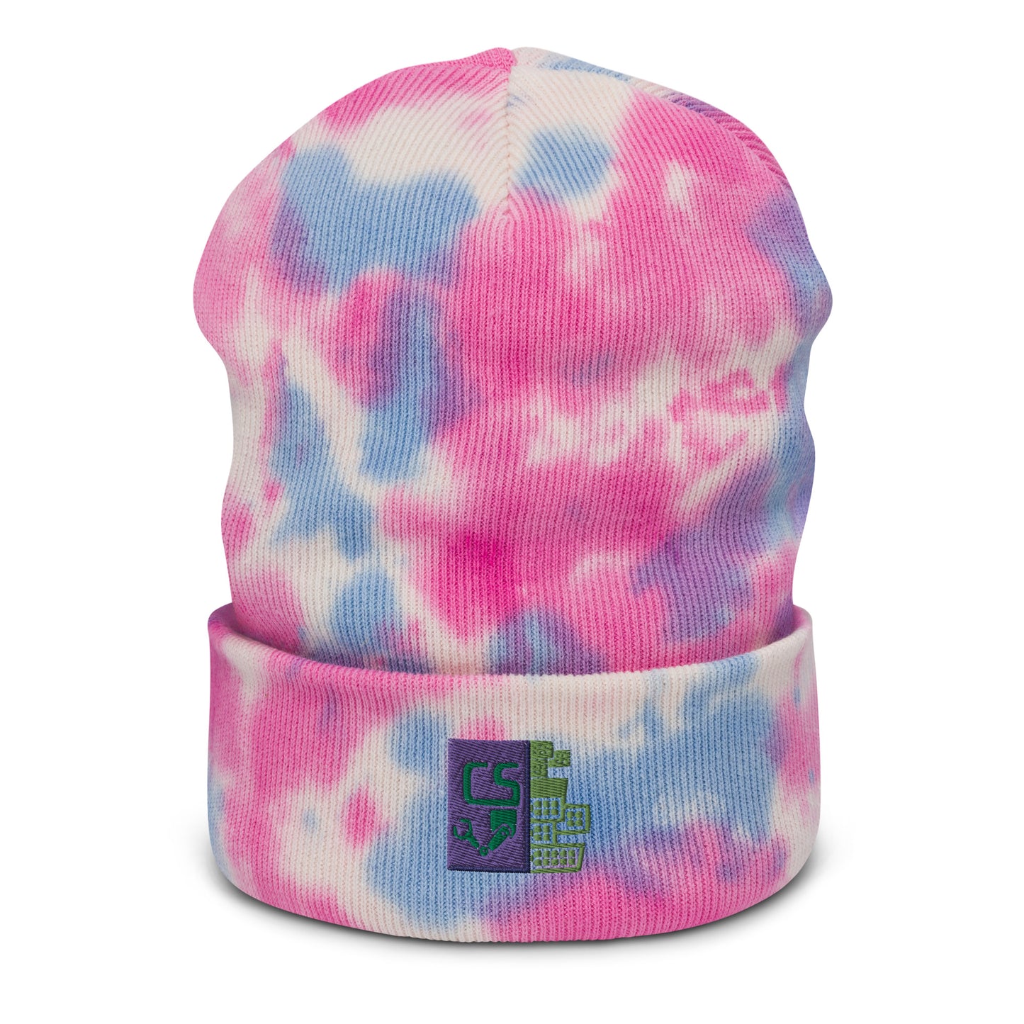 Tie-dye beanie