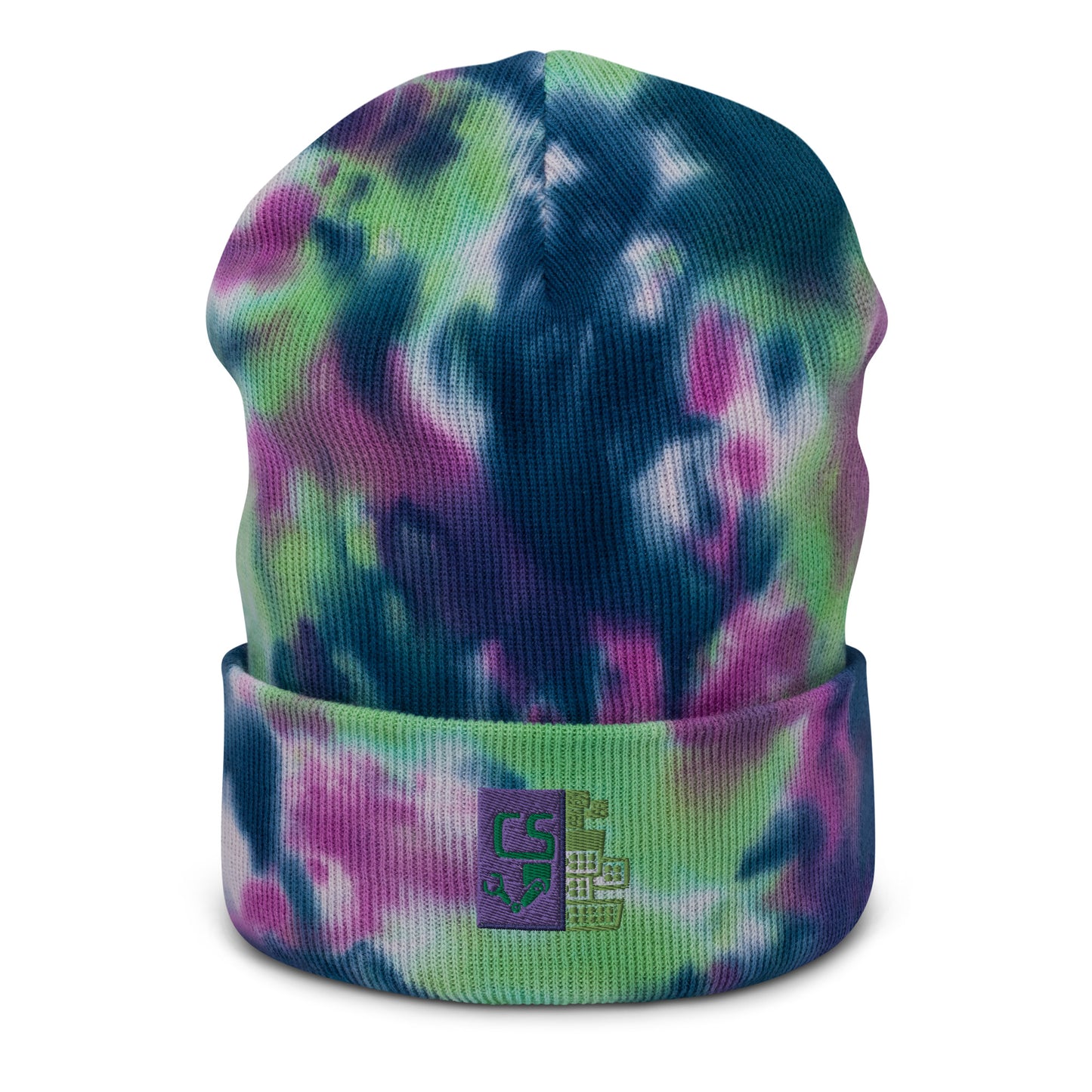 Tie-dye beanie